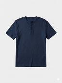 Dorian short sleeve Henley shirt