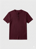 Dorian short sleeve Henley shirt