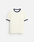 Navy ringer tee