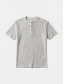 Dorian Short Sleeve Henley Shirt